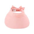 thumbnail image 2 of Epoch Hats Company  Cotton Sun Visor with Back Bow (Women), 2 of 3