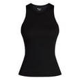 thumbnail image 5 of No Boundaries Ribbed High Neck Tank Top, Women's XXS-XXL, 5 of 5