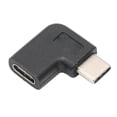 thumbnail image 1 of Adaptateur Type C Mâle vers Femelle, Adaptateur d'Extension Type C Angle Droit Réversible Supporte la Charge pour Tablettes pour Téléphone Intelligent, 1 of 8