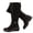 Black 202, variant on Women's Extra Wide Calf Knee High Boots.