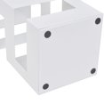 thumbnail image 2 of White Square Umbrella Stand Storage Holder Walking Stick Steel 48.5 cm, 2 of 4