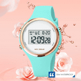 thumbnail image 6 of Findtime Ladies Watch Digital Watches for Women Colorful Sport Wrist Watch for Women Waterproof Stopwatch Alarm Multifunction Easy Read, 6 of 7
