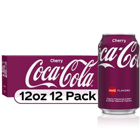 Coca Cola Cherry Coke, 12 Ounce (Pack of 12)