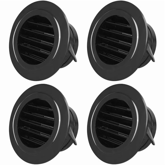 Cubierta de ventilación para alero de 4 pulgadas, alero de escape redondo