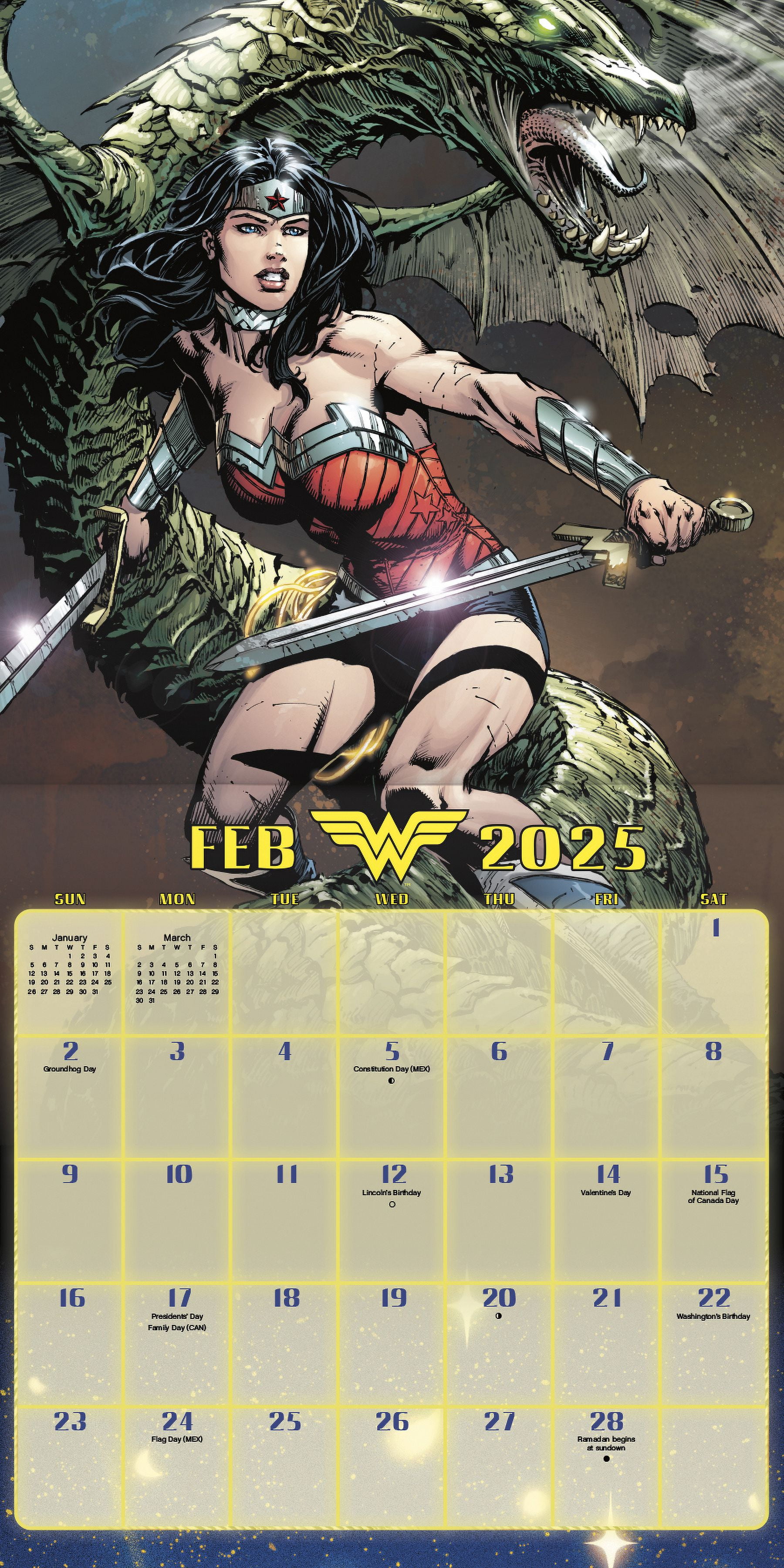 DC Comics Wonder Woman Framed Poster and 2025 Calendar - Walmart.com dc-comics-wonder-woman-framed-poster-and-2025-calendar-walmart-com