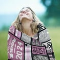 thumbnail image 6 of Graduation Gifts Blanket 50" X 60" - Graduation Decorations Class of 2024 Graduation Gifts for Her Him - Graduation Party Supplies Favors Graduation Blanket, 6 of 6