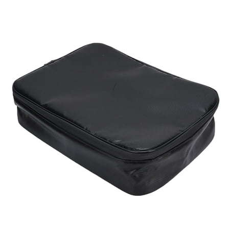 Rupoun 5200°F Fireproof Document Organizer Safe Box with Combination Lock, Water-Resistant Portable Hard Case, 8 Layers Storage for Certificates and Files (14.5 in / 37 cm)
