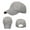 Gray, variant on Baseball Cap Sun Portable Hats Structured Chino Cap Low Profile Hat Cap with Sandwich Bill Brushed Twill Cap Sandwich Visor Baseball Caps Competition Cap Baseball/Headwear Dark Gray One Size