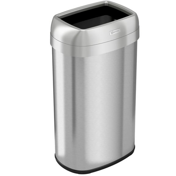 HLS Commercial Stainless Steel Open Top Trash Can