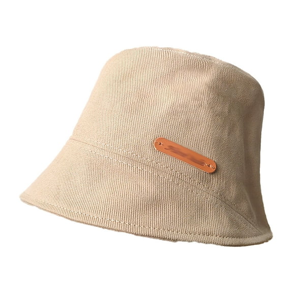 56-58cm hat circumference, fisherman hat, female sunscreen, face-covering, outdoor outing sun hatKhaki