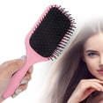 thumbnail image 1 of Cepillo Para Desenredar El Cabello, Menos Tirones, Tacto , Práctico Y Flexible, Peine Con Cojín De Aire Para Cabello Rizado Para Cabello Liso, 1 of 7