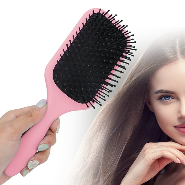 Cepillo Para Desenredar El Cabello, Menos Tirones, Tacto , Práctico Y Flexible, Peine Con Cojín De Aire Para Cabello Rizado Para Cabello Liso