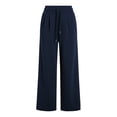 thumbnail image 5 of QSXADF Women's Casual Straight Leg Pants Drawstring Pants Drawstring Solid Sweatpants with Elastic Waist and Pockets for Home Lounging Days Women's Pants, 5 of 5