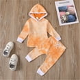 thumbnail image 1 of LSLJS Mode Sweat-Shirt à Manches Longues Tie-Dye Hooded pour Enfants, Baby Tops, 1 of 9