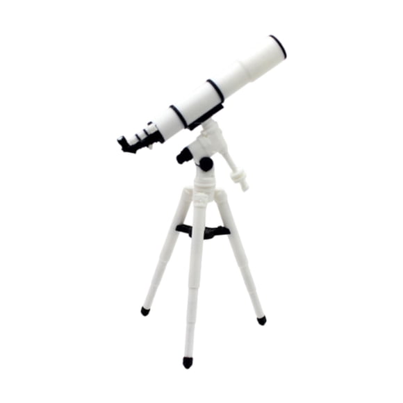 Telescopio para casa de muñecas, accesorios fotográficos, juguete para niños, paisaje simulado coleccionable, mini 5.6cmx12.2cm