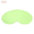 thumbnail image 3 of Uxcell 9.8-inch Round Cardboard Paper, 50 Pcs Blank Disc Circles Slices for Party Decorations DIY Craft, Light Green, 3 of 5