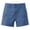 Blue#women's relaxed fit cargo bermuda shorts, variant on Bermuda Shorts Women Relaxed Fit for Travel or Hiking Cargo Shorts Summer Elastic Waist Button Beach Shorts with Pockets Army Green,S