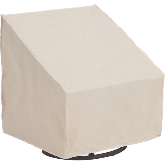 Mr. BAR-B-Q Oversized Chair Cover, 33 in L, 35 in W, 36 in H, Elastic, Taupe
