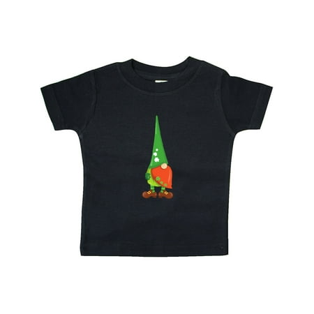 

Inktastic Saint Patrick s Day Gnome Gnome With Green Hat Gift Baby Boy or Baby Girl T-Shirt