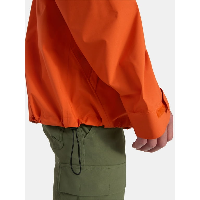 Ozark Trail Men's and Big Men's Sealed Seam Rain Jacket Pinnacle