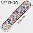 thumbnail image 3 of Dailycode Double Sided Oven Mitt with Loop Heat Resistant Kitchen Long Potholders 7" x 35" Colorful Watercolor Dogs, 3 of 6