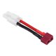 thumbnail image 2 of 2pcs T-Plug Female/Male to Tamiya Male/Female Adapter Cable 14AWG Wire RC Accessory, 2 of 4