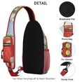 thumbnail image 3 of Sling Bag Strawberry Hiking Daypack Crossbody Casual Bag for Men Women, 3 of 6