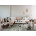 thumbnail image 1 of 60" X 84" X 0.'5" Seafoam Wool / Viscose Rug, 1 of 1