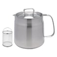 thumbnail image 2 of veasfak Bacon Container Can Multi Functional No Drip Household Food Oil Container 1.5L with basket, 2 of 7