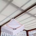 thumbnail image 3 of 85% - 95% Shading Rate Anti Heat Net, Anti Leaf Net Swimming Pool Shading Nets with Eyelets, for Farm Garage Balcony Garden. (White 12-Pin / 3m * 5m /, 3 of 5