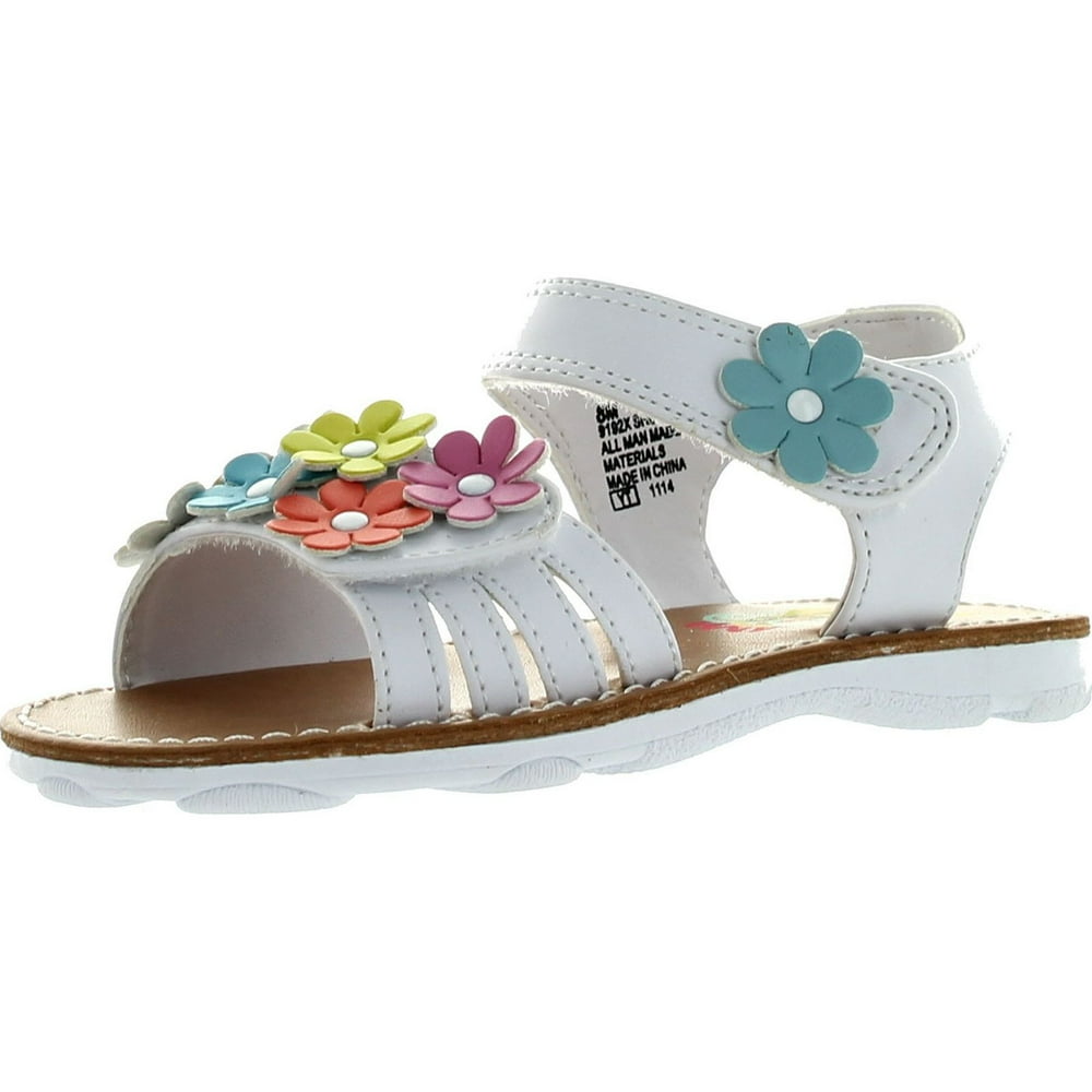 Rachel Rachel Shoes Toddler Girls Shea White/Multi Sandals Walmart