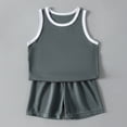 thumbnail image 7 of Boys Outfit Sets, Two Piece Summer Short Sleeve T-shirts and Shorts Set 6-12 Months 12-24 Months 2T 3T 4T 5T 6T 7T Children 9-10 Years, 7 of 7