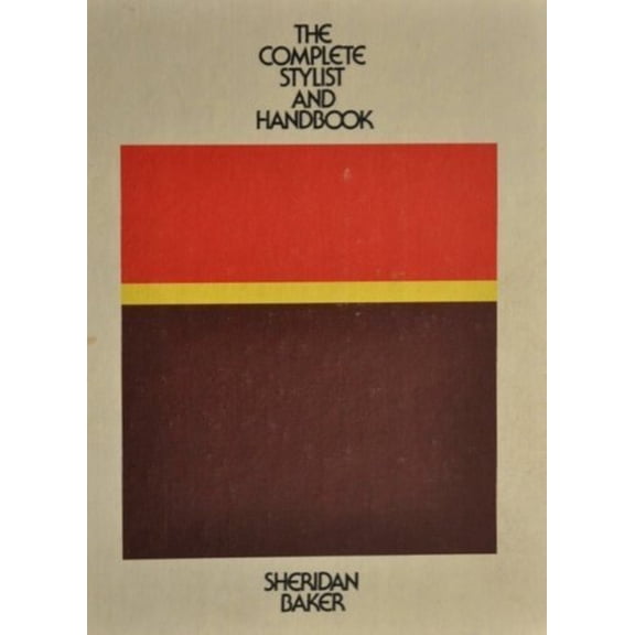 Pre-Owned The complete stylist and handbook, 9780690008012, 0690008015, Hardcover,
