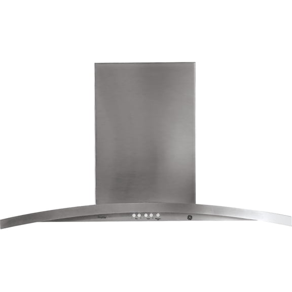 Ge Profile Uvi7361sw 430 Cfm 36" Wide Island Range Hood - Stainless Steel