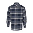 thumbnail image 3 of Burnside Men's Snap Button Flannel Shirt, 3 of 3