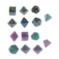 thumbnail image 1 of Paquete de 14 Dados Poliédricos para Juegos DND RPG D8 D10 D12 D20, 1 of 9