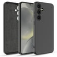 thumbnail image 4 of Innens Case with 2Pcs Screen and Lens Protector for Samsung Galaxy S24 Ultra/S24 Plus/S24 Liquid Silicone Protective Cover, Black, 4 of 18