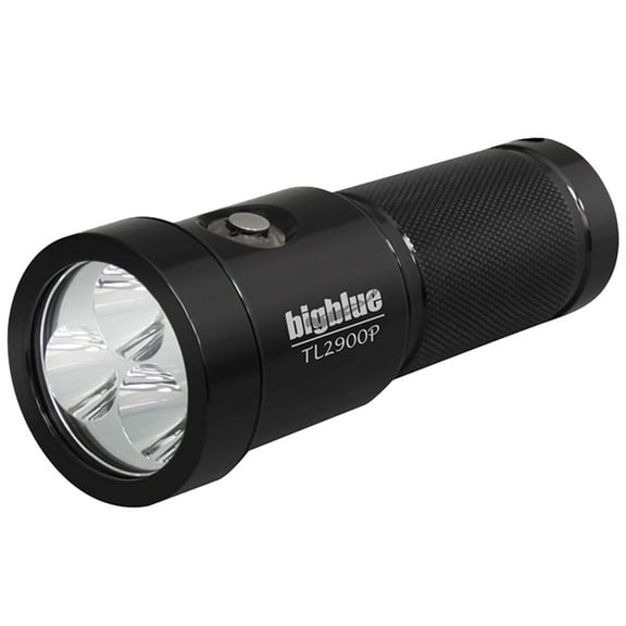 Bigblue TL 2900 Lumen Narrow Beam Technical Light (Glossy Black)