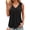 Black, variant on Tank Tops for Women V Neck Sleeveless Tops Summer Trendy Dressy Casual Flowy Shirts Loose Fit