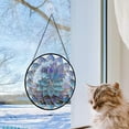 thumbnail image 4 of Customized Mandala Hanging Stained Glass for Windows , Mandala Hand-Painted Sun Catcher, Mandala Garden Hangings Christmas, for Home Décor R2s1pz, 4 of 5