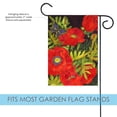 thumbnail image 3 of Toland Home Garden Popping Poppies Flowers Flower Flag Double Sided 12x18 Inch, 3 of 5