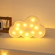 thumbnail image 4 of Luces de utilería con forma de nube para el Día de la Independencia | Lámpara de mesa LED 3D con forma de nube | Iluminación ambiental azul, blanca y rosa para decoración de bodas, fiestas de, 4 of 6