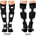 thumbnail image 2 of GZHJMY Polka Dots 20-30mmHg Compression Socks for Men & Women, Knee High Stockings for Running, Sport, Hiking & Travel, 2 of 7