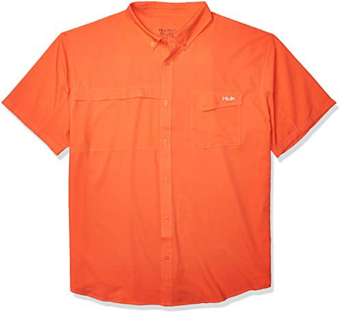 50% Off HUK Tide Point Short Sleeve Fishing Shirt--Pick Color/Size-Free Shipping 