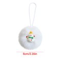 thumbnail image 2 of 2026 Christmas Indoor Home Decor Christmas Ornaments Faux Ball Hanging Decorations With Santa Snowman Mini Cute Baubles For Christmas Tree Wreath Home, 2 of 6