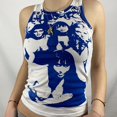 thumbnail image 2 of Txlixc - Camiseta de base delgada para niñas, estilo informal, cuello redondo, sin mangas Txlixc Sexy, 2 of 7