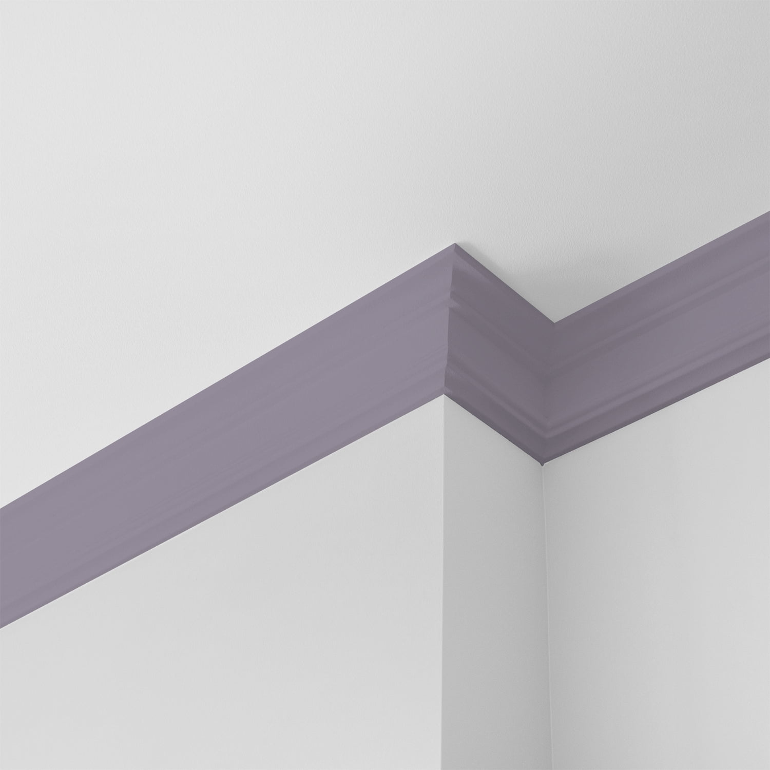 Glidden One Coat Interior Paint and Primer, Tin Lizzie / Purple, 1-Quart, Semi-Gloss