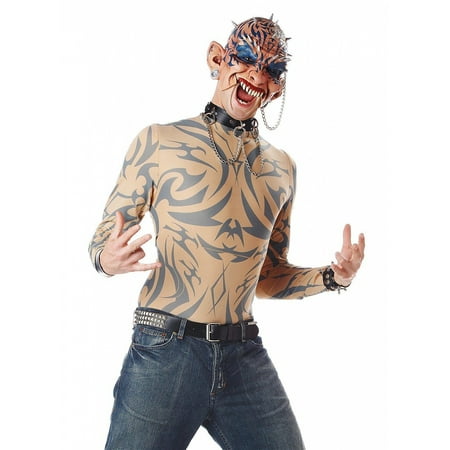 Tattoo Freak Adult Costume - X-Large