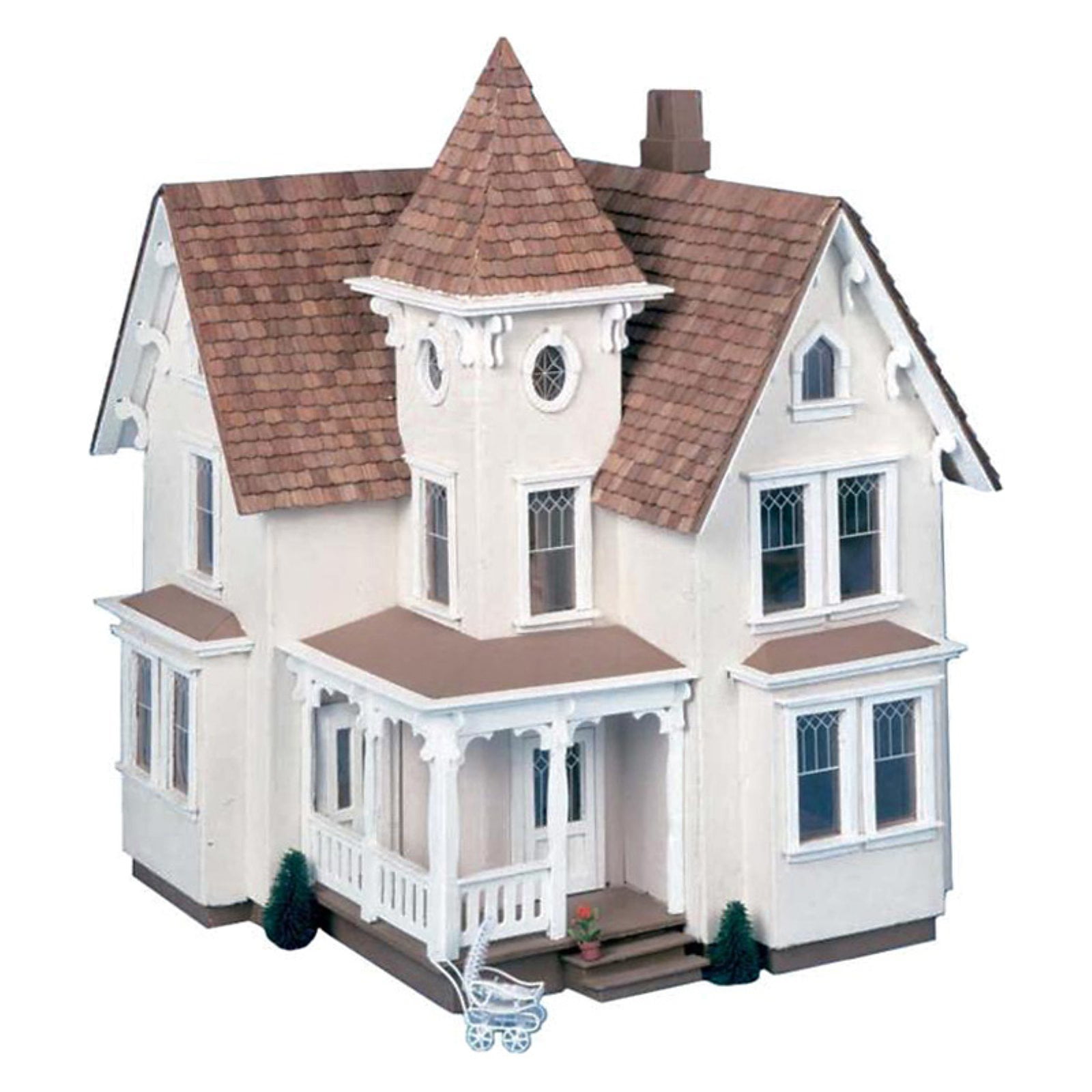 1 Inch Scale Greenleaf Willow Dollhouse Kit