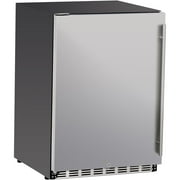 Summerset 24-Inch 5.3 Cu. Ft. Left Hinge Outdoor Rated Compact Refrigerator - SSRFR-24SR